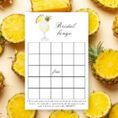 Pina Colada Cocktail - Bridal shower bingo game