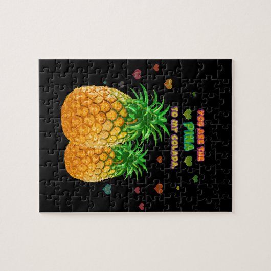 Pina Colada Pineapple ジグソーパズル (横)