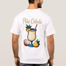 Piña Colada T-Shirt – Tropical Rum Cocktail