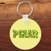 Pinar Name Kiwi Design Schlüsselanhänger キーホルダー (正面)