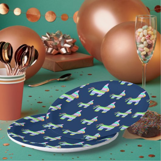 Pinataパーティープレート ペーパープレート (複数)