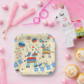 Pinataパーティー紙プレート ペーパープレート (パーティー)