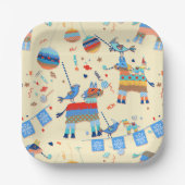 Pinataパーティー紙プレート ペーパープレート (正面)