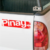 Pinayのバンパーステッカー バンパーステッカー (トラック上)