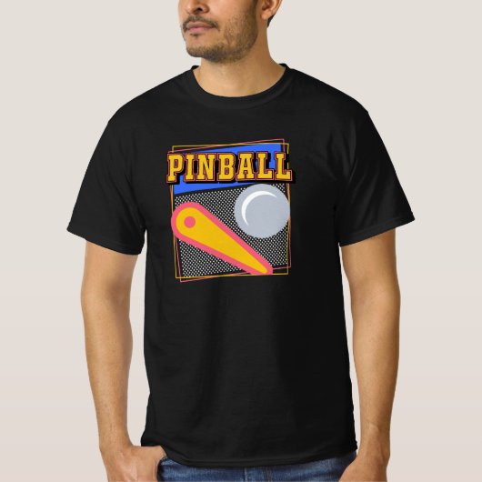 Pinball 80s tシャツ (正面)