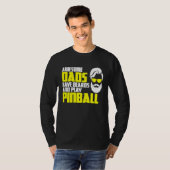 Pinball saying pinball machine father's day pinbal tシャツ (正面フル)