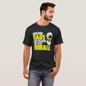 Pinball saying pinball machine father's day pinbal tシャツ (正面フル)