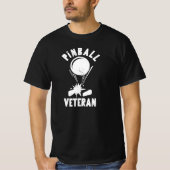 Pinball Veteran Player Tシャツ (正面)