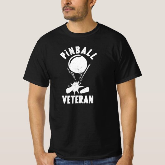 Pinball Veteran Player Tシャツ (正面)