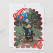 Pinch Me, I'm One Lobster Boy 1st Birthday Party 招待状 (裏面)