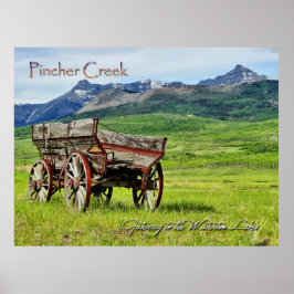 Pincher Creek Alberta ポスター