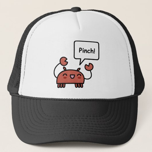 Pinchyのカニ キャップ (正面)