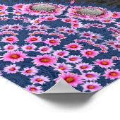 Pincushion Cactus Array 1A ポスター (角)