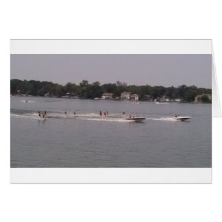 pine湖のスキーショー