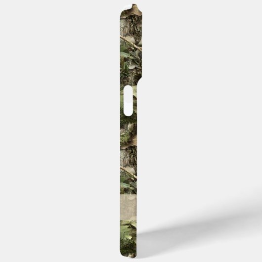 Pine and Leaves Camouflage Personalized Case-Mate iPhoneケース (裏面 / 右)