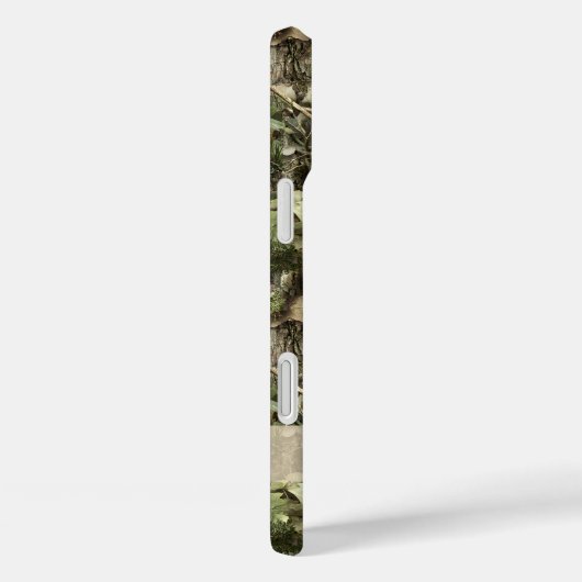 Pine and Leaves Camouflage Personalized Case-Mate iPhoneケース (裏面 / 右)