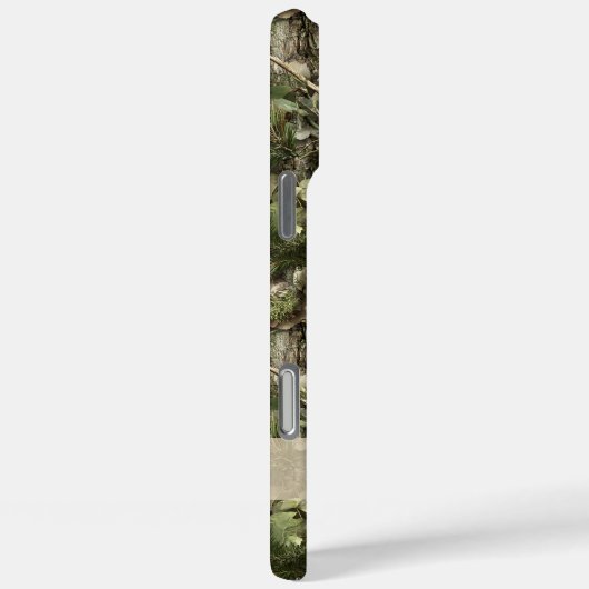 Pine and Leaves Camouflage Personalized Case-Mate iPhoneケース (裏面 / 右)