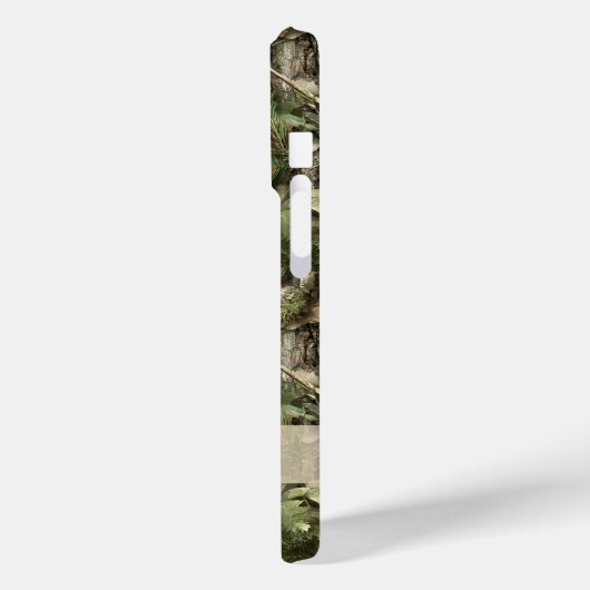 Pine and Leaves Camouflage Personalized Case-Mate iPhoneケース (裏面 / 左)