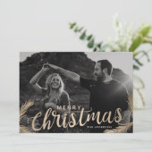 Pine+Branches+Merry+Christmas+Script+Overlay シーズンカード (スタンド正面)