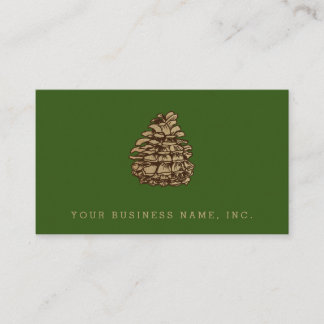 Pine Cone (Ponderosa)名刺 名刺
