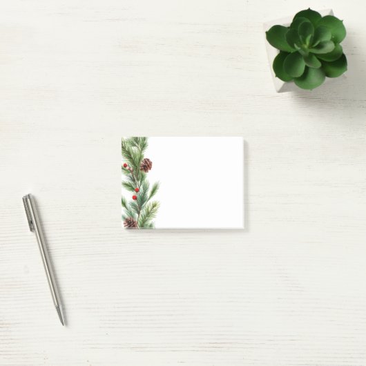 Pine Garland Post-it-Notes ポストイット (オフィス)