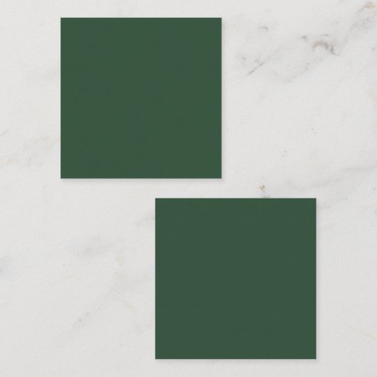 Pine Green スクエア名刺 (正面/裏面)