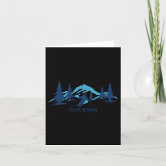 Pine Knob Michigan Ski Resort Skiing Skier カード