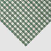 Pine Needle Lane - Pine Green Gingham Pattern 薄葉紙 (詳細)