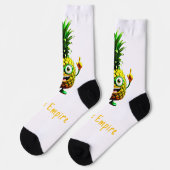 Pine O Socks - Pineapple Empire ソックス (左)