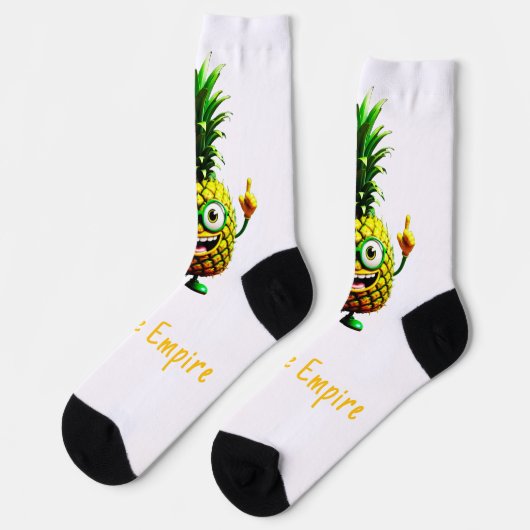 Pine O Socks - Pineapple Empire ソックス (左)