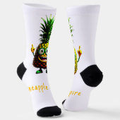 Pine O Socks - Pineapple Empire ソックス (傾斜あり)