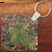 Pine Sapling Keychain Nature-Inspired Gift キーホルダー (裏面)