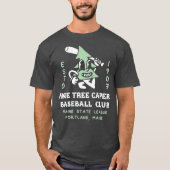 Pine Tree Capers - Portland, ME Tシャツ (正面)