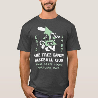Pine Tree Capers - Portland, ME Tシャツ