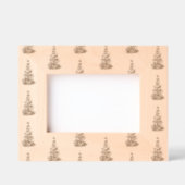 Pine Tree Pattern レーザー彫刻フレーム (正面)