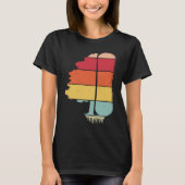 Pine Tree Snowboard Snowboarding Snowboarder Wint Tシャツ (正面)