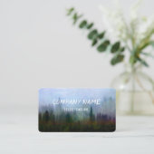pine trees forest nature art landscape   名刺 (スタンド正面)