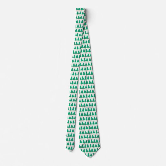 Pine Trees Holiday Neck Tie ネクタイ (裏面)