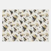 Pine trees scenery landscape ラッピングペーパーシート (正面2)