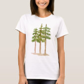 Pine Trees Tシャツ (正面)