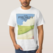 Pine Valley Camden郡 ニュージャージー州 アメリカ ゴルフ Tシャツ (正面)