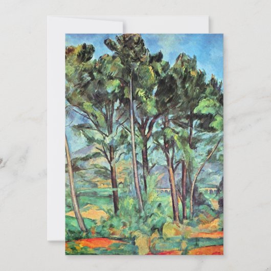 Pine with Viaduct by Paulセザンヌヴィンテージ・アート (正面)