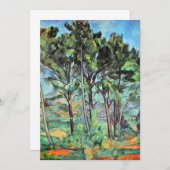 Pine with Viaduct by Paulセザンヌヴィンテージ・アート (正面/裏面)