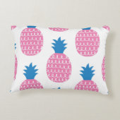 Pineappleおもしろい、ヴィンテージシームレスデザイン。 アクセントクッション (裏面)