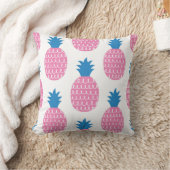 Pineappleおもしろい、ヴィンテージシームレスデザイン。 クッション (ブランケット)