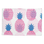 Pineappleおもしろい、ヴィンテージシームレスデザイン。 枕カバー (裏面)