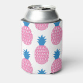 Pineappleおもしろい、ヴィンテージシームレスデザイン。 缶クーラー (缶裏面)