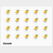 pineappleのコード ラウンドシール (シート)