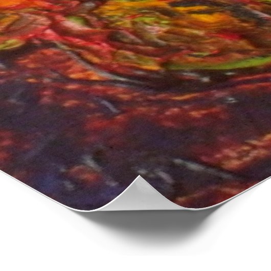 Pineappleキャンバス印刷 ポスター (角)