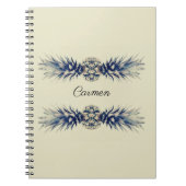 PineAppleレトロルック ノートブック (正面)